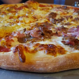 pizza, food