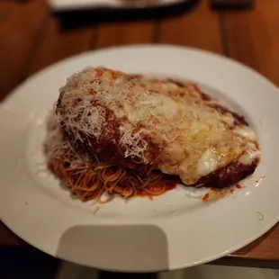Chicken Parmesan (forgot the exact name)