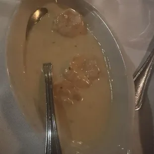 Shrimp that was subbed for my lump crab