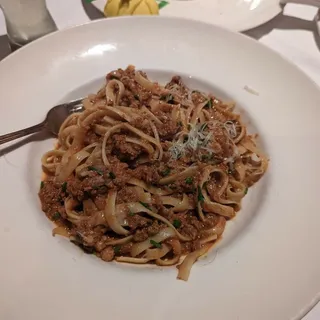 Tonnarelli with Roman Grandmother's Ragu**