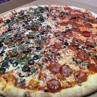 The22 inch  house pizza