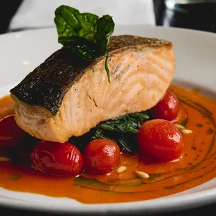 grilled seafood, food, fish, seafood, grilled fish