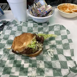 If you're looking for healthy options, this ain't it. These smash burgers are for pure pleasure:)