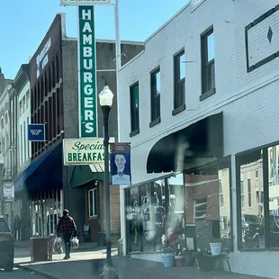 Outside signage