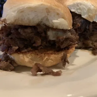Prime rib sliders were to die for!