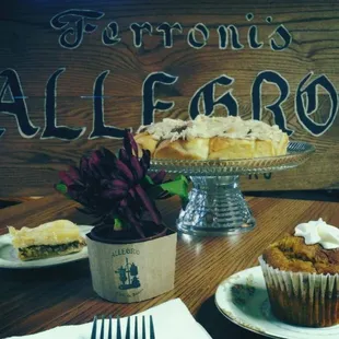 Misc Baked goods, including our famous baklava