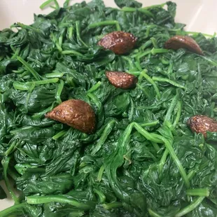 Garlic Spinach