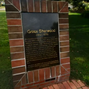 Grace sherwood info