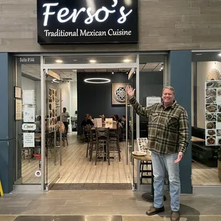 The restaurant near door 1 at the Katy Mills Mall.