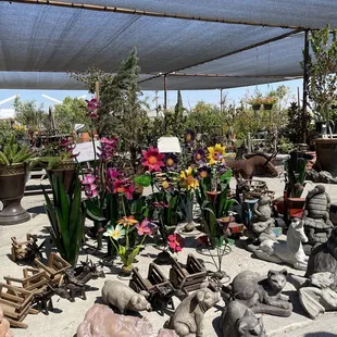 Flower Statue and others Items