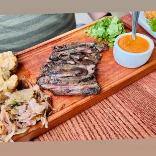 Carne asada medium rare