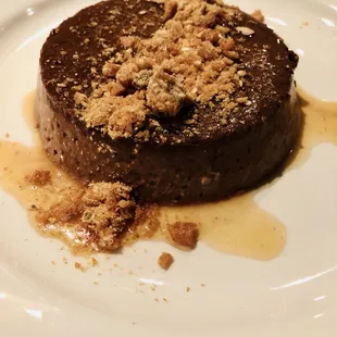 Dark Chocolate Flan