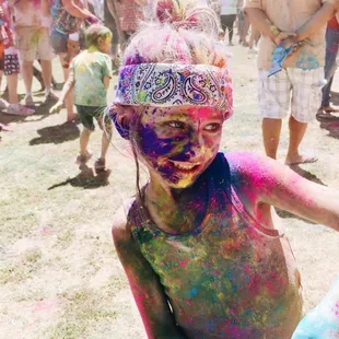 The colors are all food grade and organic.