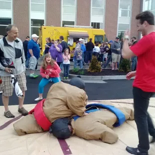 Sumo wrestling to fun!