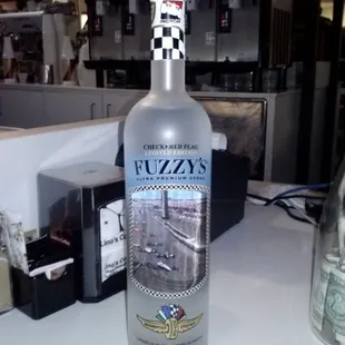 Fuzzy&apos;s Vodka available tonight