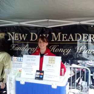 New Day Meadery popular tonight!