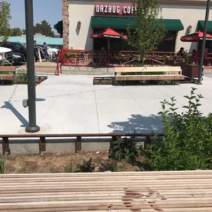 Located right next to a Dazbog Coffee. (A must have for a tired mom of toddlers before their play time.)