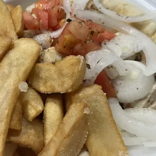 ##2 Chicken Gyro Combo