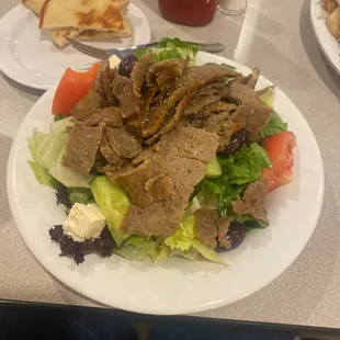 Gyro Salad- no onions!