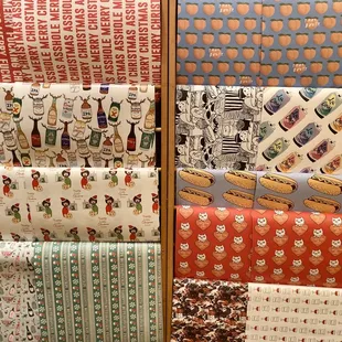 Wrapping paper.