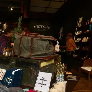 Eclectic and fun gift items abound !