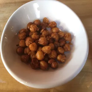 Chickpeas compliments of Fete