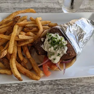 Falafel wrap