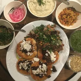 Middle eastern platter