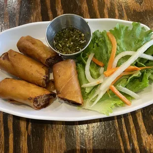 Pork egg rolls