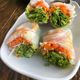 2 Pieces Shrimp Spring Rolls