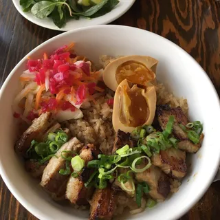 Braised Pork Belly and Egg Rice