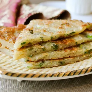 Green Onion Pancakes 葱油饼