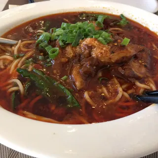 Spicy Pork Intestine Noodles