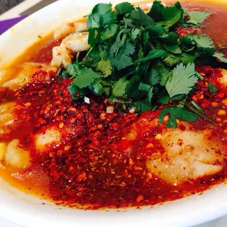 Hot and Spicy Boiled Fish Fillet
