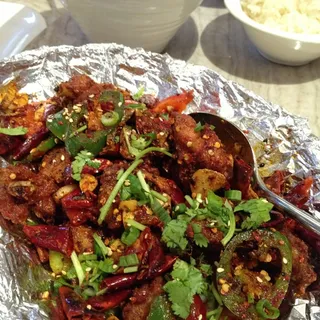 Dry-Cooked Chicken Wings