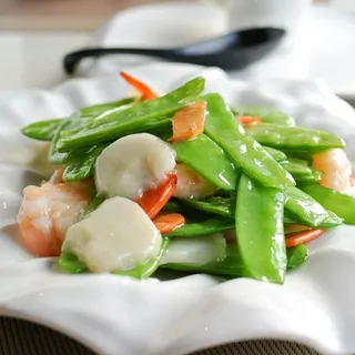 Shrimp with Snow Peas