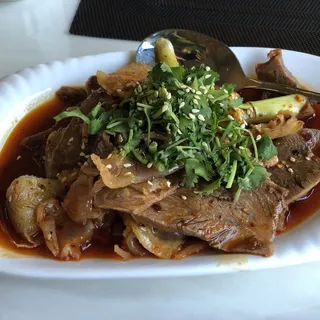 Spicy Beef Tripe