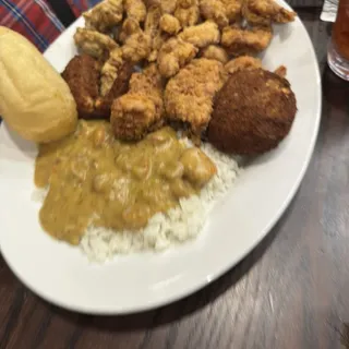 Crawfish 1/2 and 1/2 from the Gulf