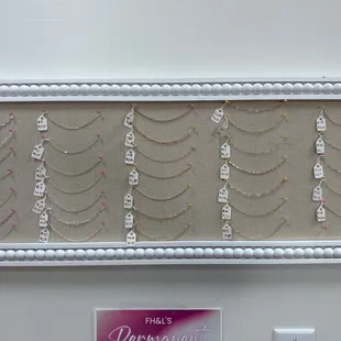 Look at all the choices FH&amp;L has for Permanent Jewelry.