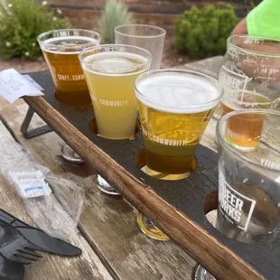 Beer flight