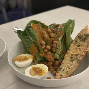 Crispy Romaine with Harissa Caesar - $14