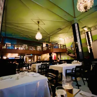 the interior of a restaurant