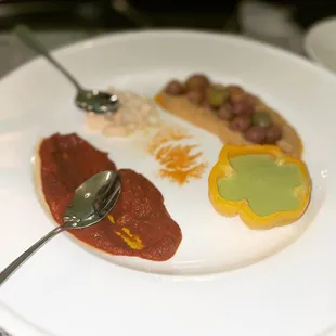 Taste of Morocco (8/10) - Hummus, Shakshuka, Moroccan Olives, Tzatziki, Tahini Dip