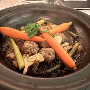 Lamb Meatball Tagine