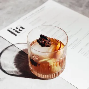 Coconut Pecan Old Fashioned