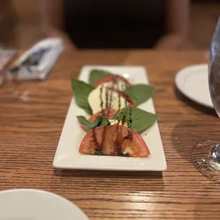 a plate of food on a table
