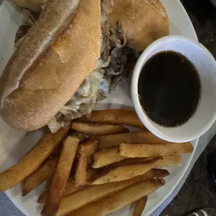 French dip from the new menu July 2, 2024
