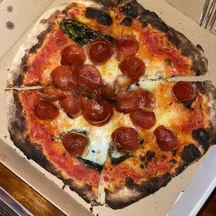 Margherita with Peperoni