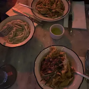 Pappardelle al Ragu Pici Freschi Cacio e Pepe