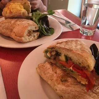 Pressed Vegetable Panini